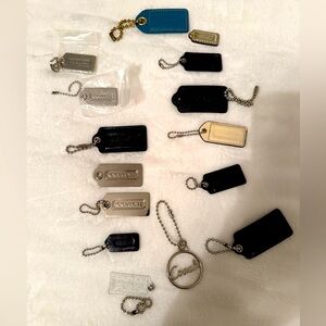 Lot of 15 Coach Hangtags